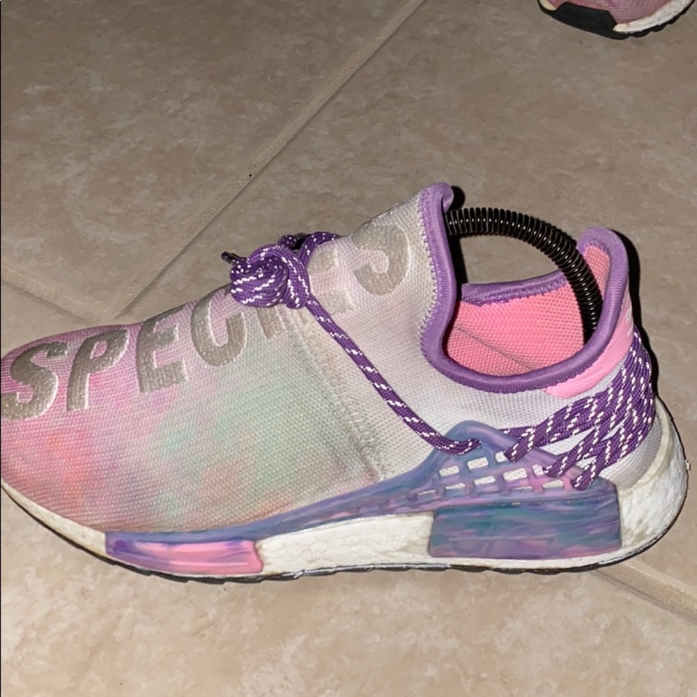 Pharrell pink glow human race